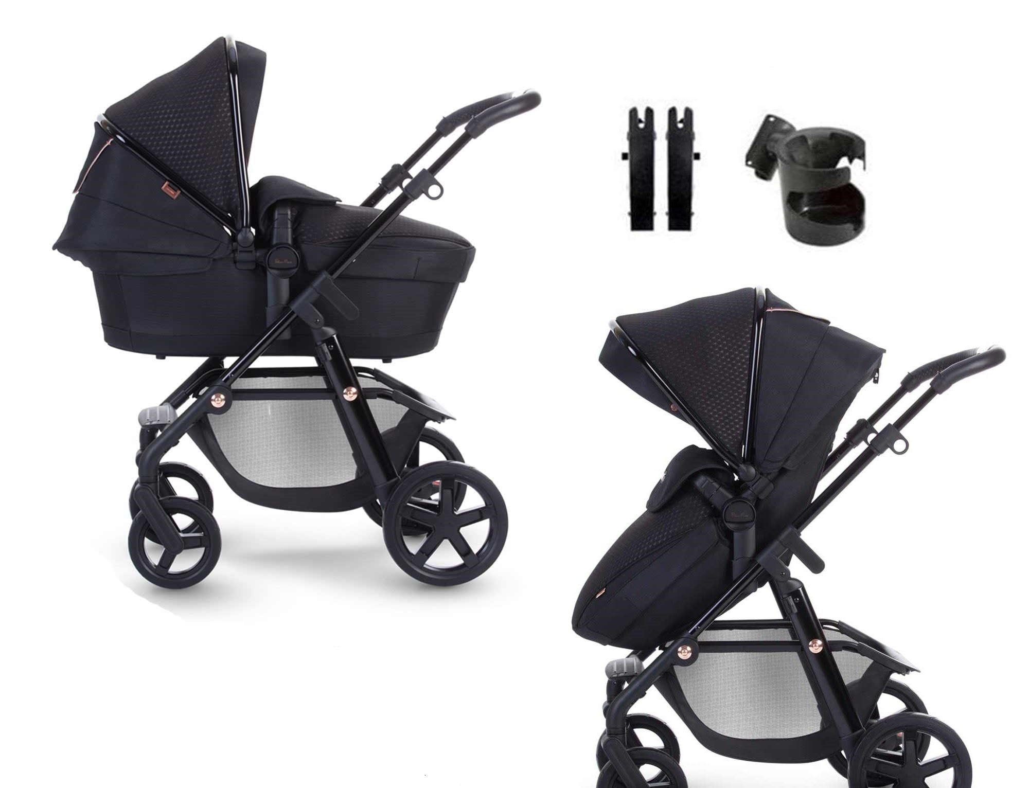 Rose gold 2024 silver cross pram