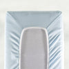 Giggle Baby - 2 Pack Organic Cot bed sheets. To fit mattress: approx. 140cm x 70cm. Sky Blue.