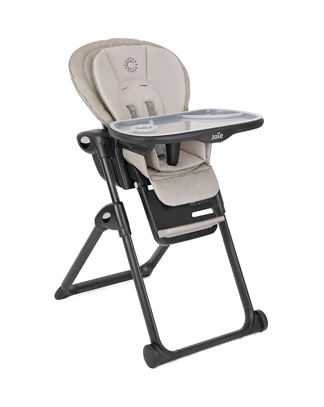 Joie Mimzy Recline Highchair - Black Frame Speckled - Tony Kealys UK