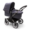 Bugaboo Donkey 5 Mono complete Graphite/Stormy blue-Stormy blue