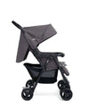 Joie Aire Twin Stroller including 2 Footmuffs Dark Pewter