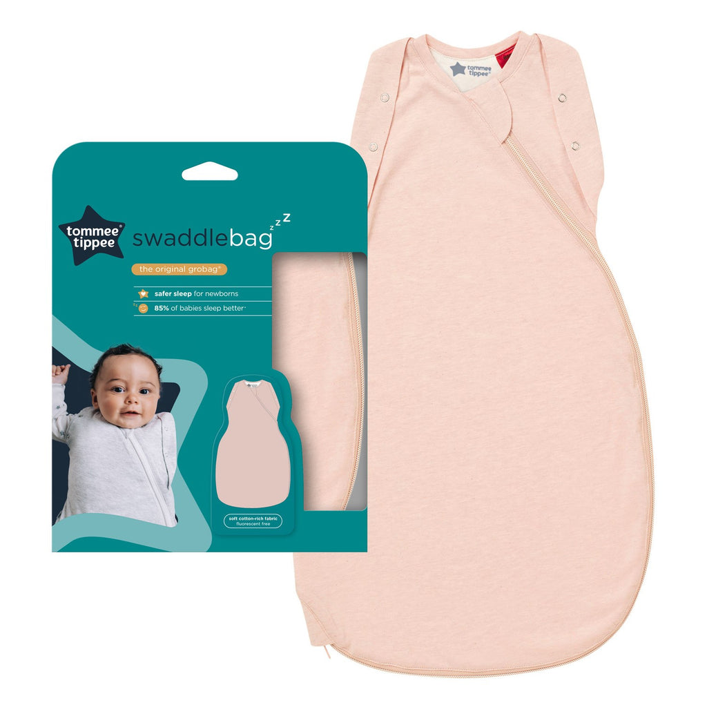 Tommee Tippee Swaddle Bag 3 6M 1.0 Tog Blush Tony Kealys UK