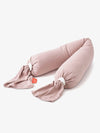 bbhugme Pregnancy Pillow dusty pink/ vanilla