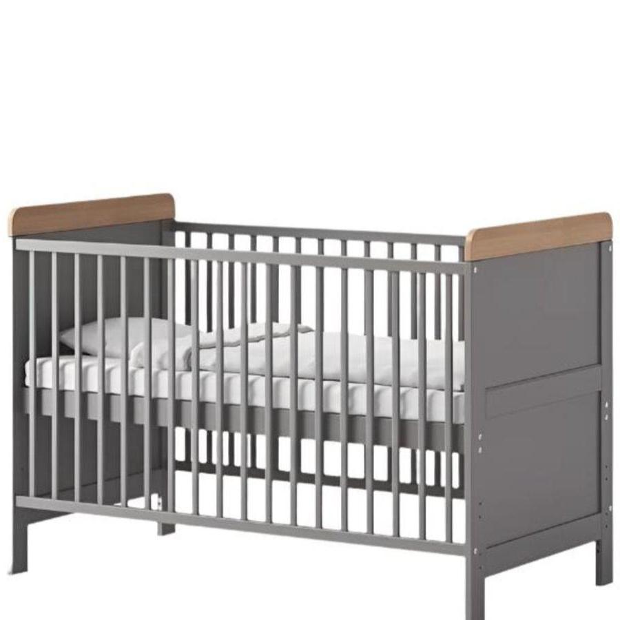 Little Acorns Classic cotbed Grey/Oak Tony Kealys UK