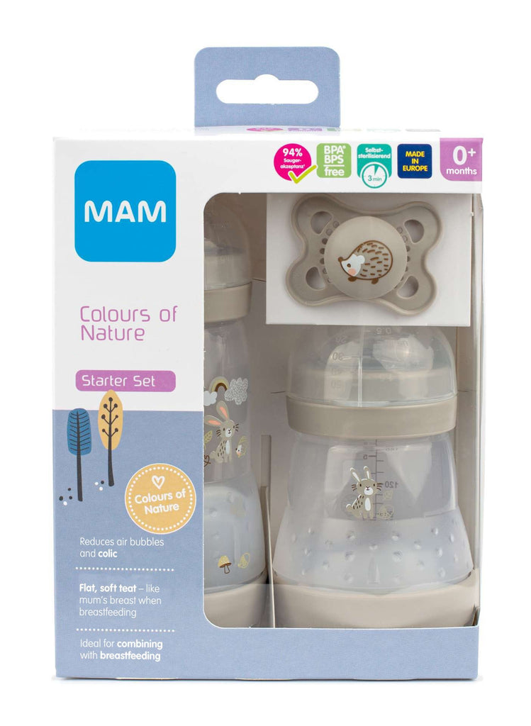 MAM easy start colours of nature starter set now available at Tony
