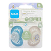 MAM Pure night 16+m soother 2pk