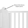 Babylo Ella Deluxe - cot bed White (32mm)