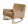 Gaia Serena Rocking/Feeding chair Caramel Corduroy - Oak Legs