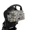 Finnson Freya Eco Oversized stroller organiser with stroller clips - Leopard