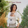 Momcozy Baby Carrier Cotton Khaki