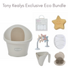 Shnuggle Eco Baby bath Bundle White