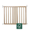 BabyDan Lena Extending Beech Wood Fsc Safety Gate Beech 60-102Cm