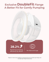 Momcozy M5 Breast Pump Double Grey