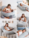 Momcozy U-Shaped Pregnancy Pillow