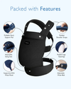 Momcozy Baby Carrier (3M+ Air Mesh - Black)
