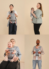 Babybjorn Mini Carrier 3D Mesh Grey beige