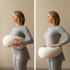 Tony Kealy Exclusive bbhugme Nursing Pillow Seashell Beige