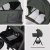 Silvercross Breez Carry Cot/Accessories Pewter