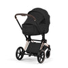 Cybex Priam Style Foldable Carry Cot Sepia Black/black