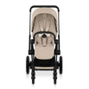 Cybex ePriam Comfort Matt Black incl. Foldable Carry Cot Cozy Beige/beige