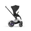 Cybex ePriam Style Frame incl. Seat Hardpart Chrome Brown/chrome