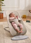 Babybjorn Begin Bouncer Brushed Woven Sand Grey