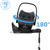 Maxi Cosi Pebble Slide Pro Moon Graphite