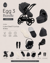Egg 3 Bundle with Cybex Cloud T Car Seat & Base