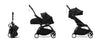 Stokke YOYO³ Pushchair Frame, Newborn Pack and 6+ Colour Pack Black