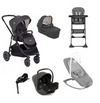 Joie Versatrax On The Go Encore 6 piece bundle Shale