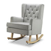 Nested Soothe Easy chair & Rocker Grey/Beech