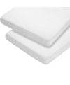 Tony Kealys Organic Glovesheet, Moses Small Round End.To fit mattress: up to 73cm x 30cm.  White