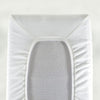 Tony Kealys Organic Glovesheet, Moses Small Round End.To fit mattress: up to 73cm x 30cm.  White