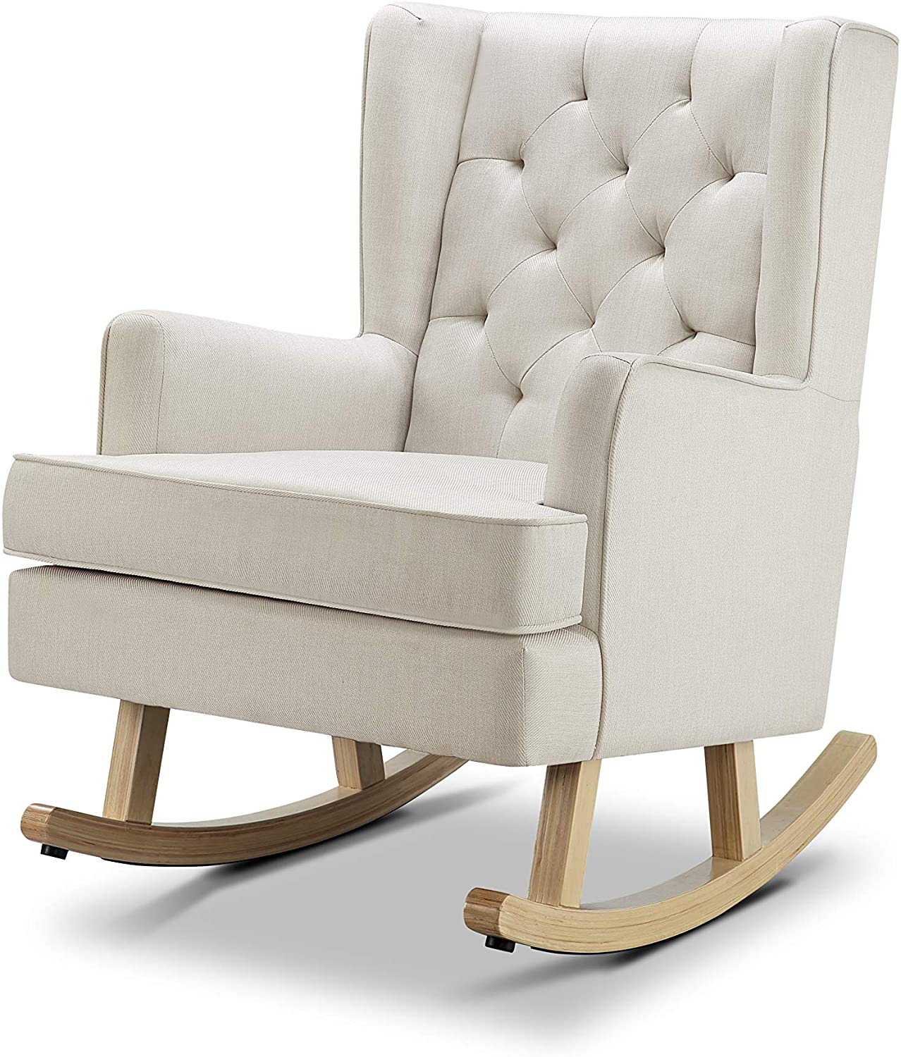Nested Soothe Easy Chair and Rocker - Natural/Beech Wood - Tony Kealys UK