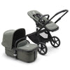 Bugaboo Fox 5 complete Black chassis/ Forest Green fabric