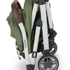 Uppababy Minu V2 Stroller-Emelia (sage green/silver/chestnut leather)
