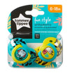 Tommee Tippee Fun Soothers 6-18m x2