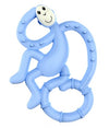 Matchstick Monkey Mini Monkey Teether Light Blue